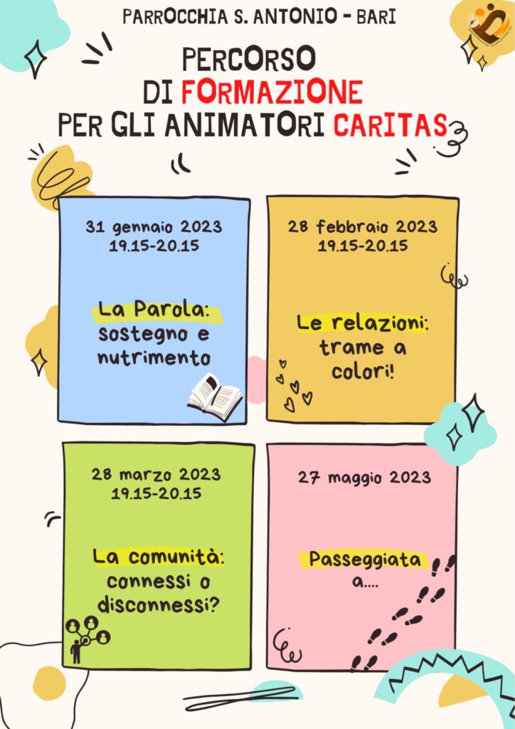 Percorso formativo per gli animatori caritas