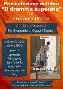 Il dramma superato, 26 Aprile 2023 presentazione Libro