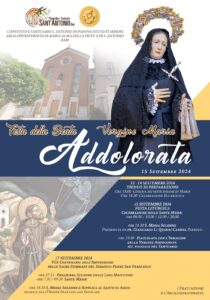 Festa Addolorata Bari settembre 2024